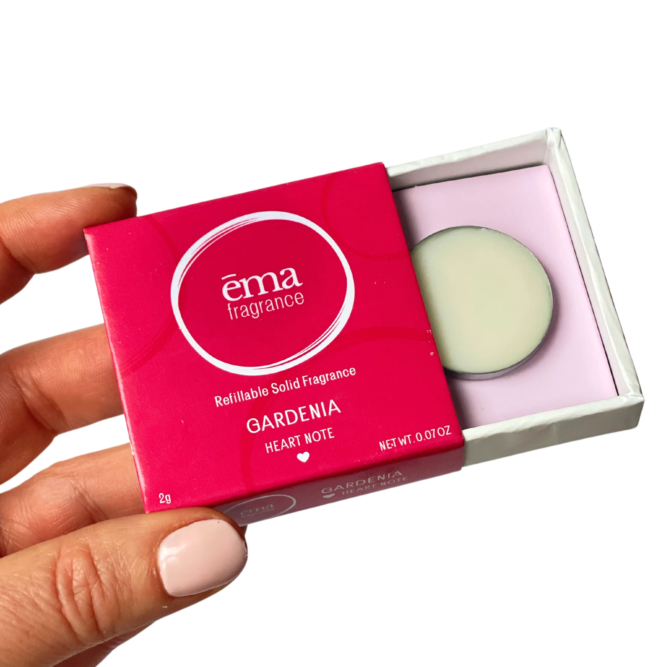 Gardenia – Creamy White Floral Solid Perfume Pod - Image 5