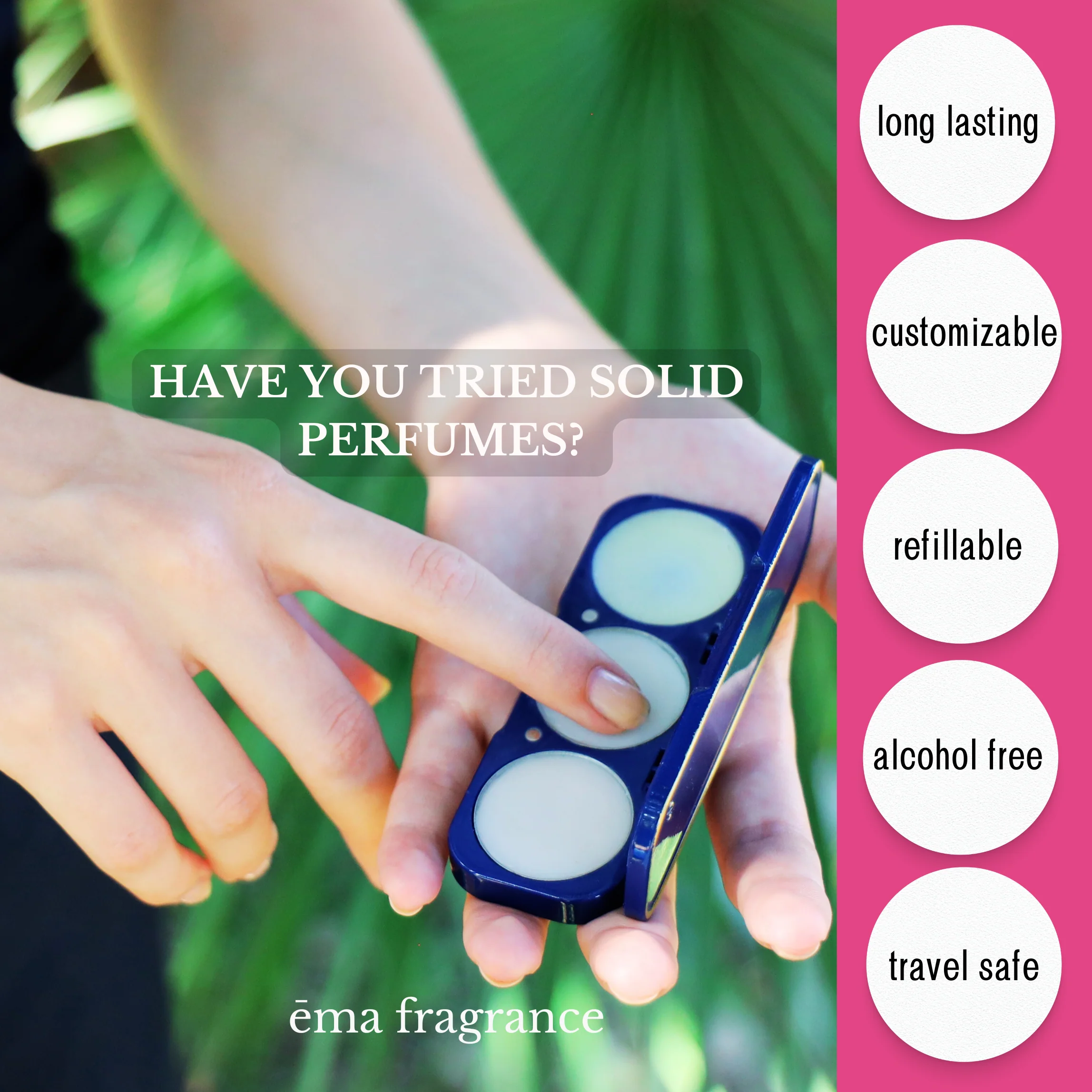 Pink Pepper – Bright Sparkling Spice Solid Perfume Pod - Image 10