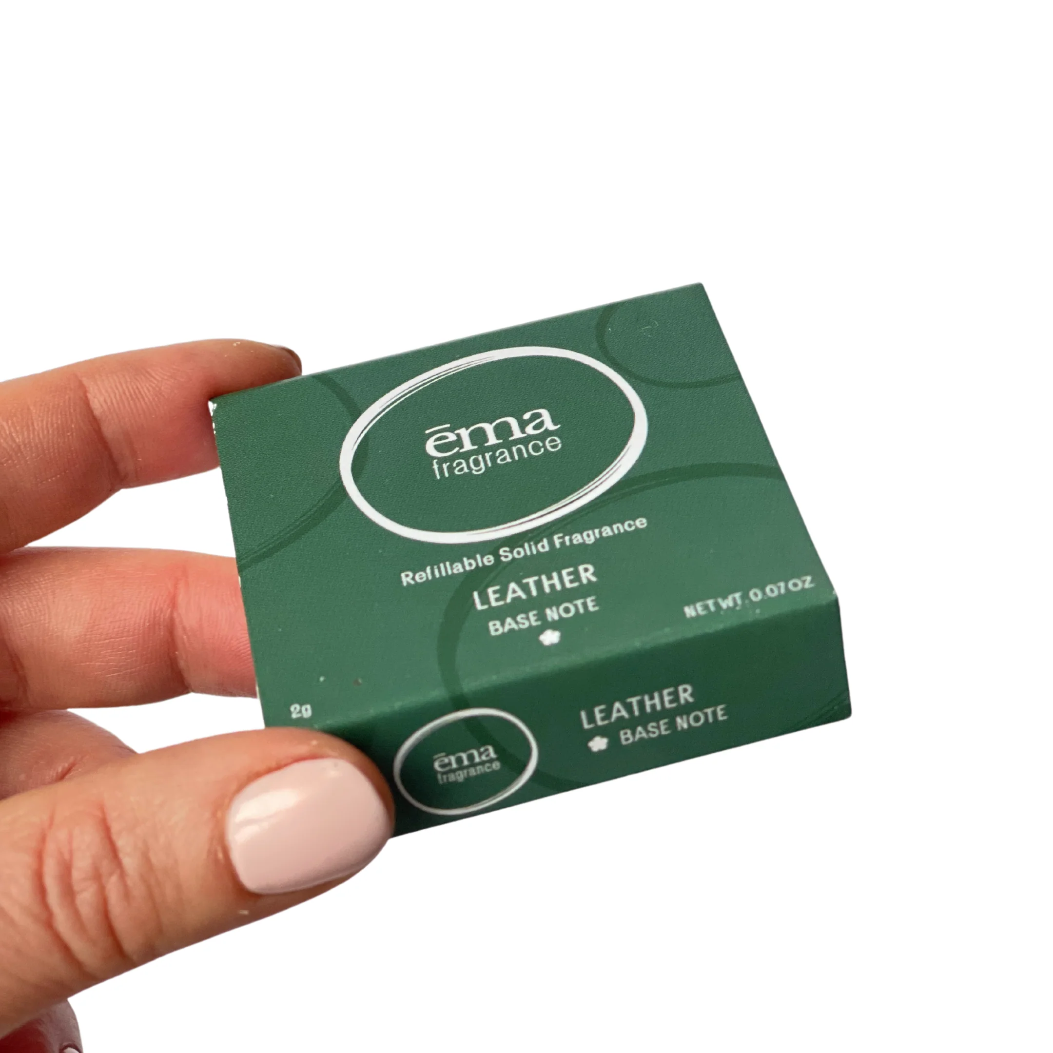 Leather – Warm Smoky Leather Solid Perfume Pod - Image 5
