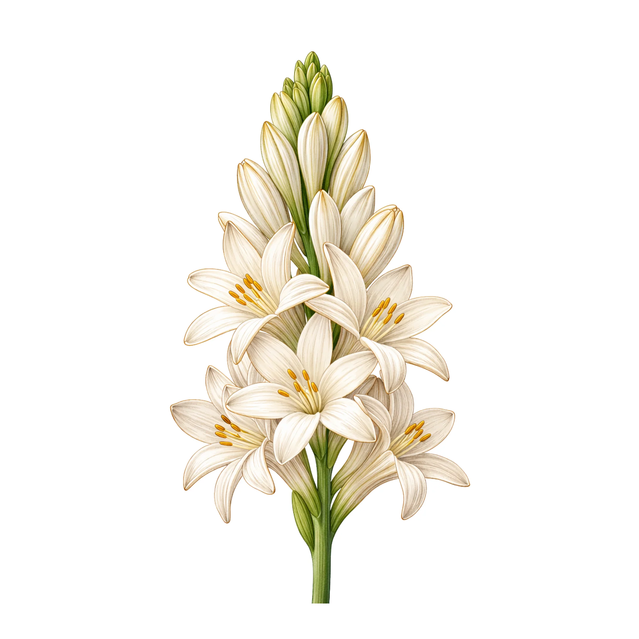 Tuberose – Creamy White Floral Solid Perfume Pod - Image 6